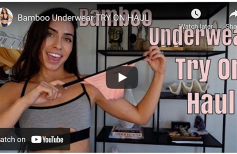 panty try on|Tiana Kaylyn Bamboo Underwear Try On Haul.